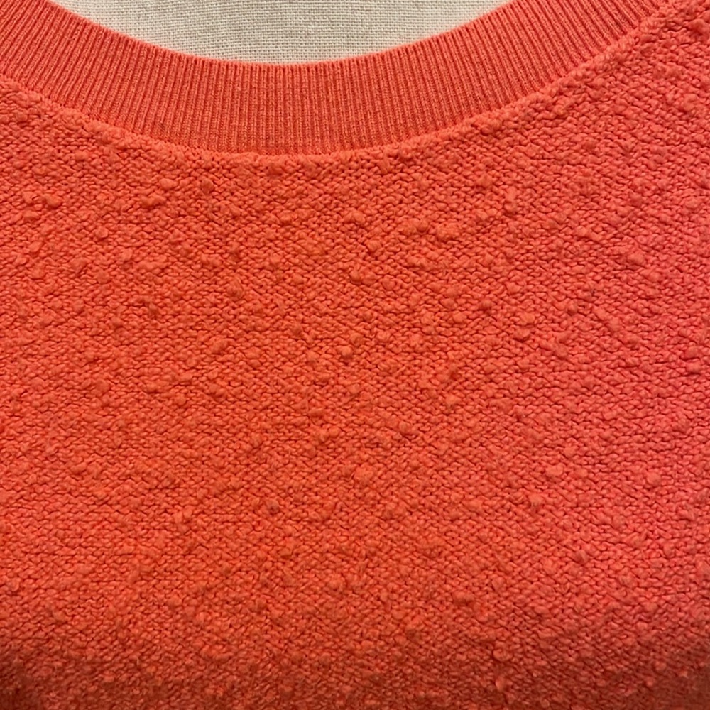 Free People Found My Friend Boucle Pullover Cactus Bloom Pullover Size S - Picture 6 of 12